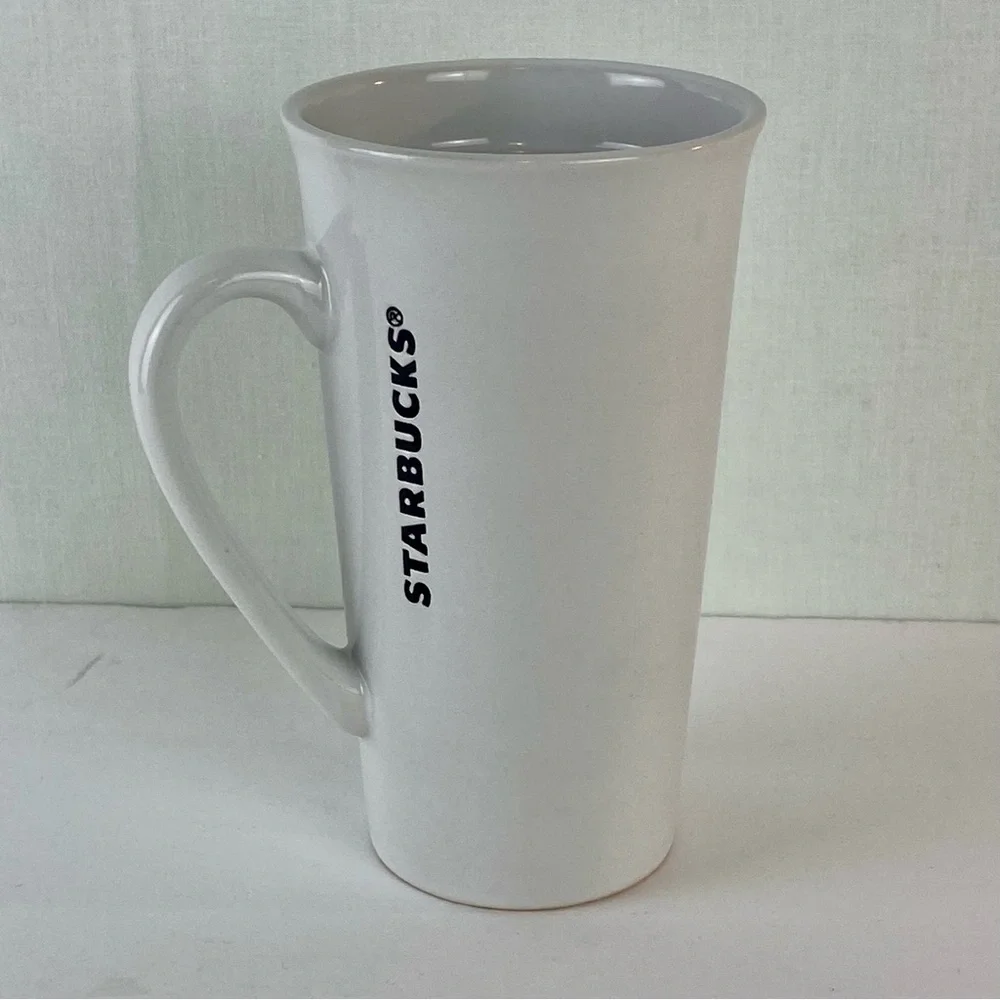 Starbucks White And Black Coffee ceramic Mug
